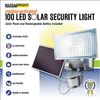 Maxsa Innovations Solar-Powered 100 LED Motion-Activated Outdoor Security Floodlight 44449